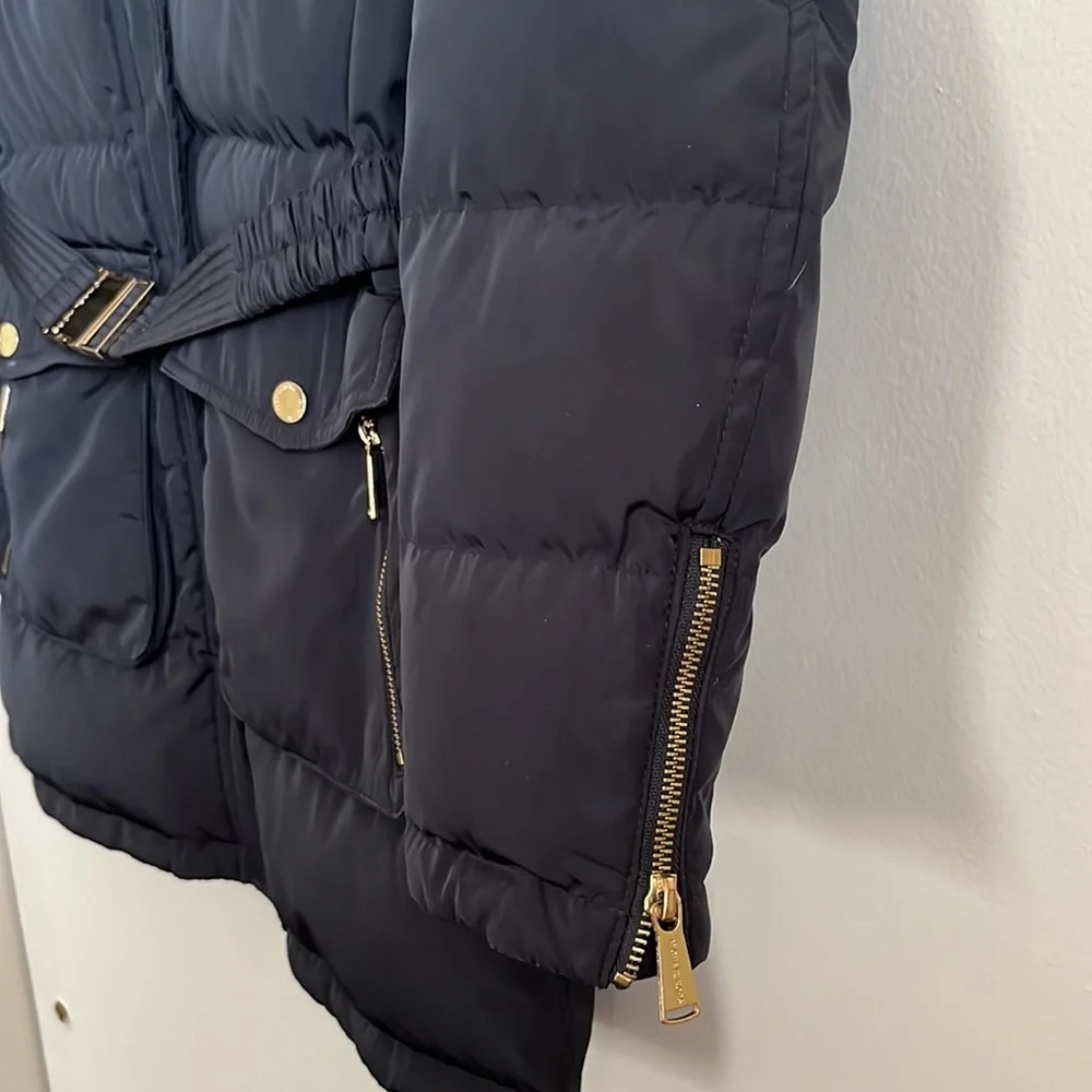 🎊HP🎊 Michael Kors Navy Coat - Picture 5 of 11